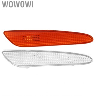 Wowowi 2118200221  Front Bumper Side Marker Light Cover Turn Signal Lamp  for Car Replacement Mercedes‑Benz E320 2003‑2006