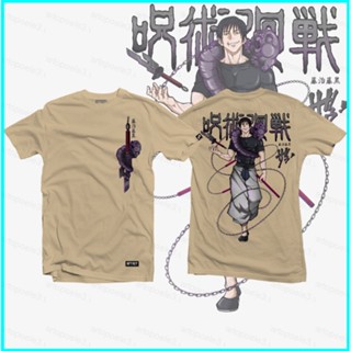 Star3 เสื้อยืดแขนสั้นลําลอง พิมพ์ลายกราฟฟิคอนิเมะ Jujutsu Kaisen Toji พลัสไซซ์ แฟชั่นสําหรับผู้ชาย และผู้หญิง