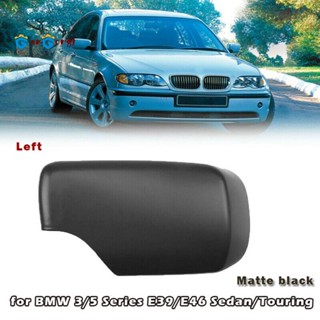 ฝาครอบกระจกมองหลัง ด้านซ้าย สีดําด้าน สําหรับ BMW E46 3 Series 1998-2005 51168238375