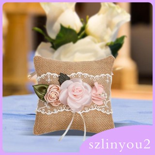 [szlinyou2] หมอนรองแหวนแต่งงาน สําหรับงานปาร์ตี้ งานแต่งงาน