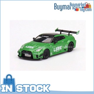 [Authentic] Mini GT LB-Silhouette ทำงาน gr nis san 35gt-rr ver 2 Apple Green Rhd