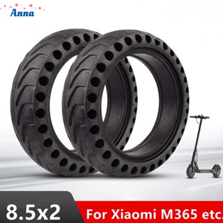 【Anna】Solid Tire 8.5 Inch 8.5x2 Black Electric Scooter Fits-Xiaomi M365/Pro/1s