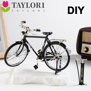 Taylor1 โมเดลรถจักรยานเสือภูเขาจําลอง โลหะผสม ขนาดเล็ก DIY