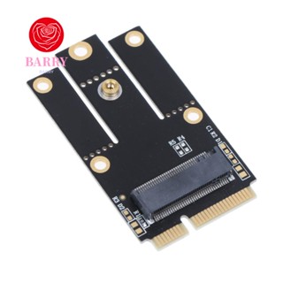 Barry อะแดปเตอร์ไวไฟ M.2 Ngff M.2 ABS เป็น Mini Mini Pcie M2 Ngff Key A+E Ngff พร้อมสกรู M.2 Ngff