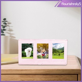 [Flourishroly5] กรอบรูป ความจุ 3 รูป DIY สําหรับตกแต่ง