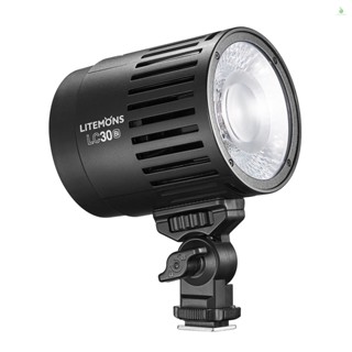 Phonelaptop Godox LC30Bi Litemons โคมไฟ LED 38W 3200K-6500K หรี่แสงได้ 11 FX CRI95+ TLCI96+