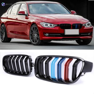 Jen กระจังหน้ากันชนหน้า แบบแผ่นคู่ กันอากาศ แบบเปลี่ยน สําหรับ Bmw F30 320i 328i 335i 1 คู่