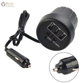 5-in-1 อินเวอร์เตอร์ 150 W 2 พอร์ต USB DC 12V 24V สําหรับรถยนต์