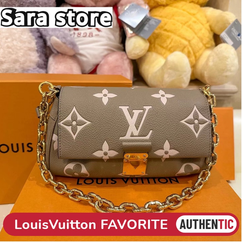 หลุยส์วิตตอง Louis Vuitton FAVORITE สุภาพสตรี/กระเป๋าสะพาย/กระเป๋าใต้วงแขน