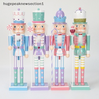 Hugepeaknewsection1 ตุ๊กตาทหารแครกเกอร์ 38 ซม. สไตล์วินเทจ สร้างสรรค์ สําหรับตกแต่งบ้าน คริสต์มาส