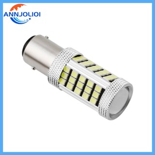 Ann หลอดไฟเบรกจอดรถยนต์ LED สําหรับ DC 12V 1157 2835 63 LED 60