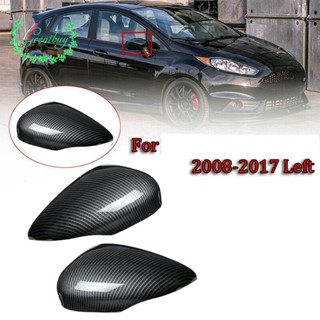 ฝาครอบกระจกมองหลัง คาร์บอนไฟเบอร์ สําหรับ Ford Fiesta Mk7 2008 2009 2010 2011 2012 2013-2017