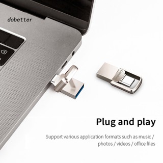 &lt;Dobetter&gt; แฟลชไดรฟ์ USB Type-C USB31 โลหะ น้ําหนักเบา อุปกรณ์เสริม สําหรับโทรศัพท์มือถือ Lenovo