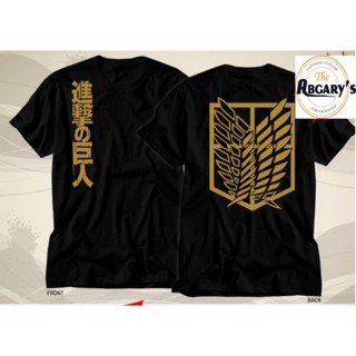 ขายดี เสื้อยืด พิมพ์ลายการ์ตูน PRIA Singeki No Kyujin Attack On Titan สไตล์ญี่ปุ่น สําหรับผู้ชาย 567740