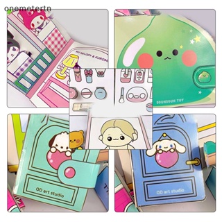 Oyr หนังสือแฮนด์เมด รูปการ์ตูน Melody น่ารัก เสียงเงียบ DIY ของเล่นเสริมการเรียนรู้เด็ก