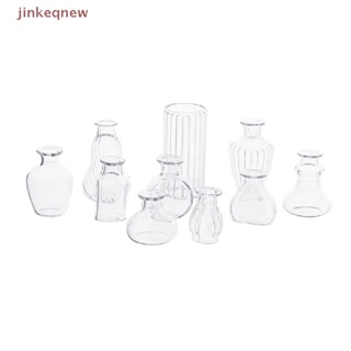 Jkth แจกันแก้วจิ๋ว สเกล 1/6 หรือ 1/12 สําหรับบ้านตุ๊กตา 1 ชิ้น JKK