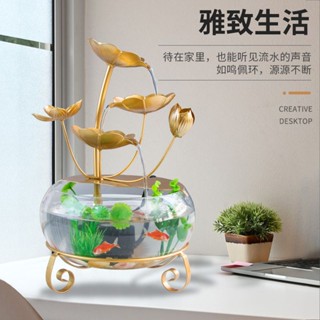 เครื่องประดับตั้งโต๊ะ รูปดอกบัวปั๊มน้ํา ขนาด A34
