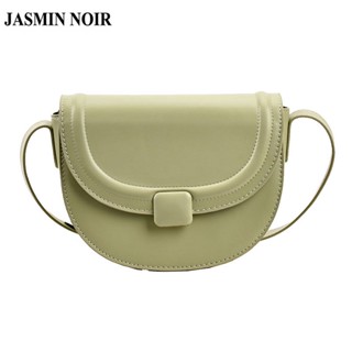 Jasmin NOIR กระเป๋าสะพายไหล่ สะพายข้าง หนัง PU มีตัวล็อก สําหรับผู้หญิง