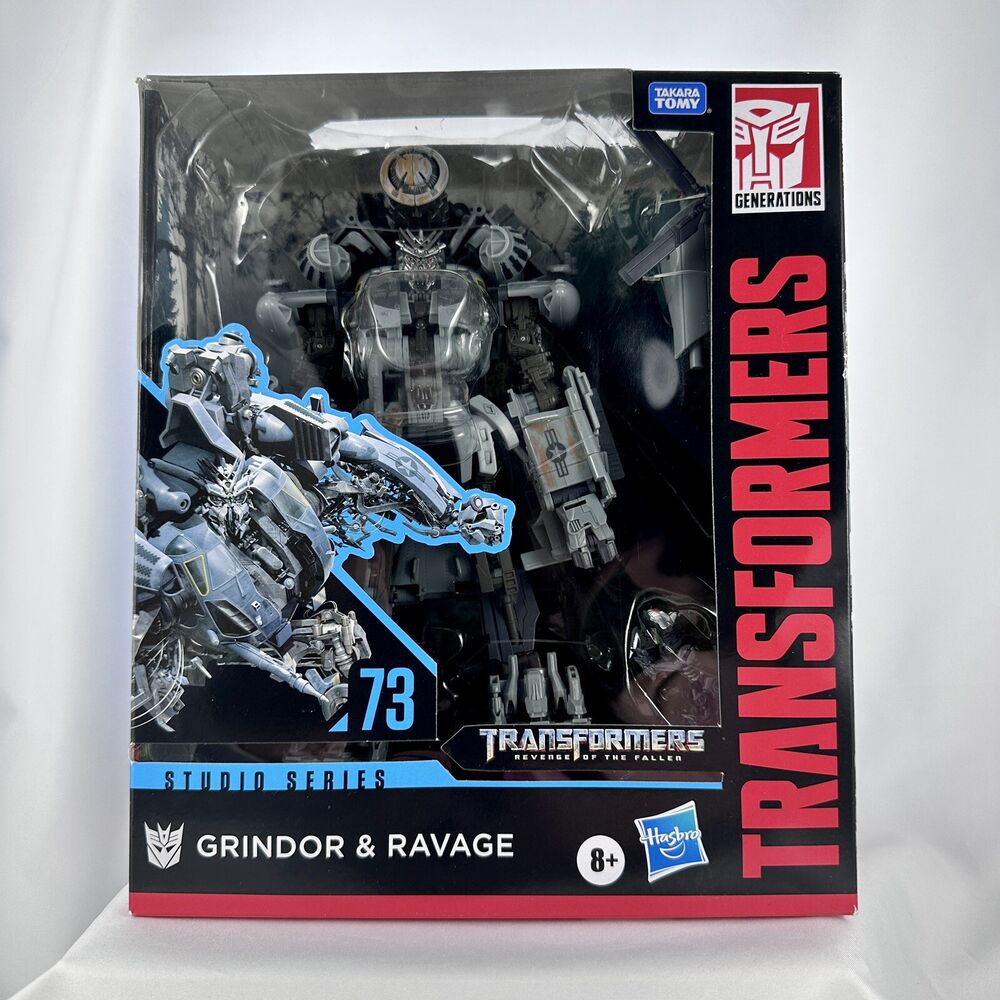 ฟิกเกอร์ Hasbro Transformers Generations Studio Series 73 Grindor & Ravage ของเล่นสําหรับเด็ก