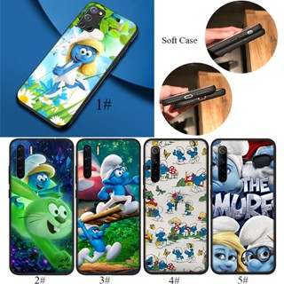 Pj89 เคสโทรศัพท์มือถือแบบนิ่ม ลายการ์ตูนสเมิร์ฟ สําหรับ Realme Narzo 20 30 30A 50i C21Y C25Y C25S C30 XT X2 X Lite