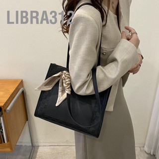 Libra312 กระเป๋าสะพายไหล่ กระเป๋าถือ หนัง Pu มีซิป หรูหรา พร้อมผ้าพันคอ แฟชั่นสําหรับสตรี เหมาะกับงานปาร์ตี้