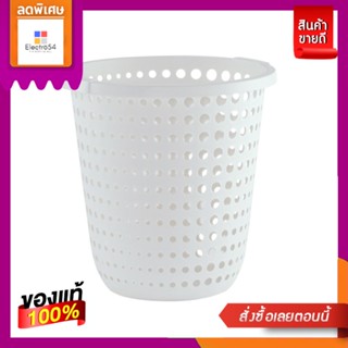 DKWตะกร้าผ้ากลมสีขาวทึบ BUBBLEDKW ROUND LAUNDRY BASKET WHITE BUBBLE