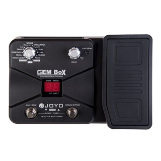 Joyo GEM BOX I แป้นเหยียบเอฟเฟคกีตาร์ 60 เอฟเฟค อุปกรณ์เสริม สําหรับกีตาร์