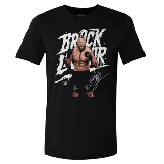 ใหม่ เสื้อยืดลําลอง แขนสั้น พิมพ์ลาย WWE 500 Level สีดํา สําหรับผู้ชาย 2023