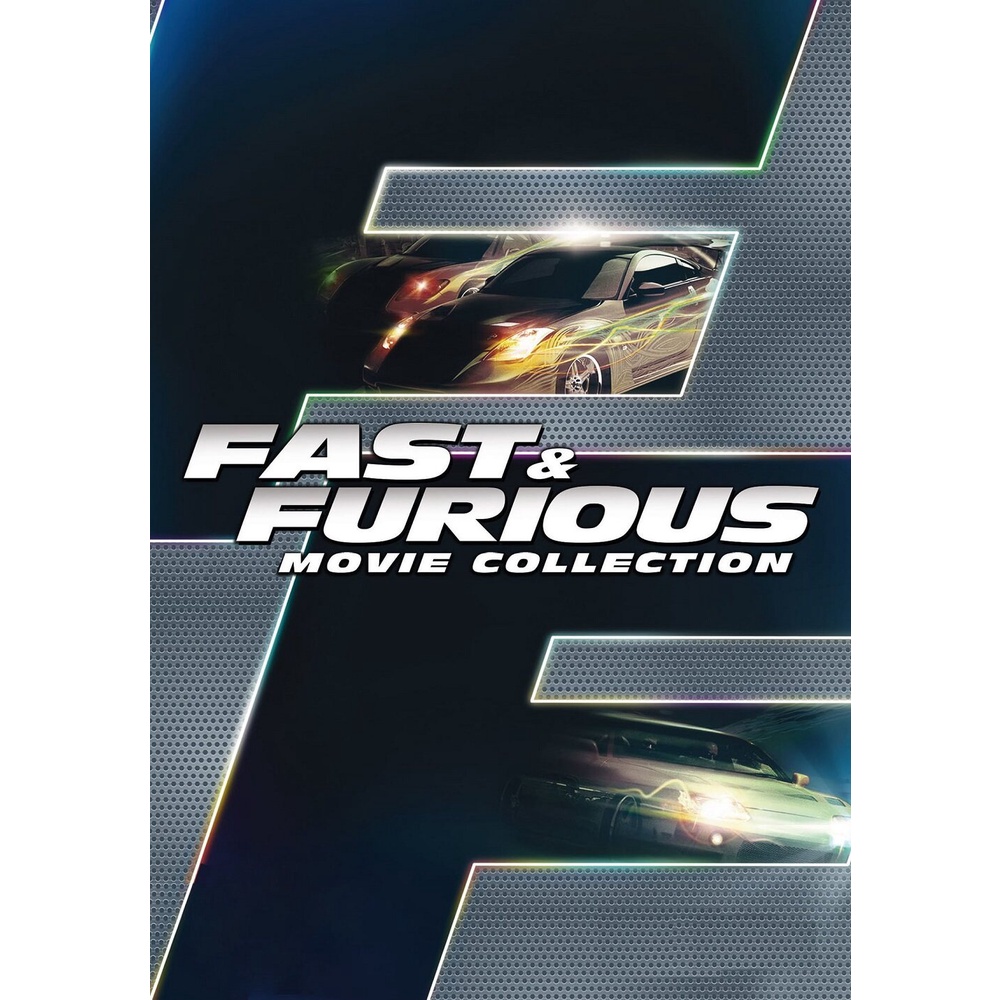 The Fast and the Furious เร็ว..แรงทะลุนรก 1-9 + Hobbs & Shaw DVD หนัง มาสเตอร์ พากย์ไทย