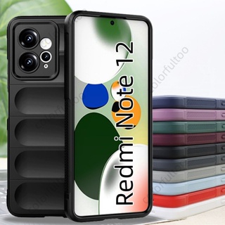 เคสโทรศัพท์ซิลิโคน TPU แบบนิ่ม กันกระแทก ป้องกันกล้อง สําหรับ Xiaomi Redmi Note 12 Pro Plus + Note12Pro Note12 4G 5G