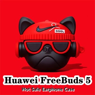 【ของแท้】เคสหูฟัง แบบนิ่ม ลายการ์ตูน สําหรับ Huawei FreeBuds 5 Huawei FreeBuds 5