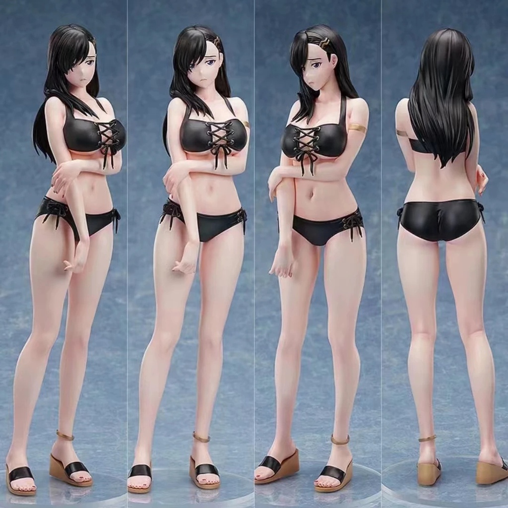 ฟิกเกอร์ PVC อนิเมะ BURN THE WITCH Noel Niihashi ชุดว่ายน้ํา 1/4 40 ซม.