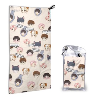 【พร้อมส่ง】ผ้าขนหนูนุ่ม ดูดซับน้ําได้ดี ลายการ์ตูน BTS แห้งเร็ว ขนาด 40*80 ซม. สําหรับเด็ก และผู้ใหญ่