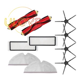 แปรงหลัก แปรงด้านข้าง แผ่นกรอง HEPA อะไหล่สํารอง สําหรับเครื่องดูดฝุ่น Roborock S5 S6 S51 T4 T5