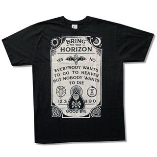 เสื้อยืดแขนสั้น✇◕Bring Me The Horizon "Ouija Board" Bmth 100% Cotton Short Sleeve Mens T-Shirt Christmas GiftS-5XL