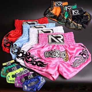 Muay Thai Short Pants Men and Women Boxing Clothes Training UFC Running Sports Fitness Sanda Fighting MMA Boxing Shorts swow