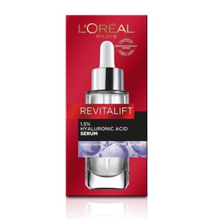 LOreal ลอรีอัล ปารีส รีไวทัลลิฟท์ ไฮยาลูรอนิค แอซิด เซรั่ม 15 มล.