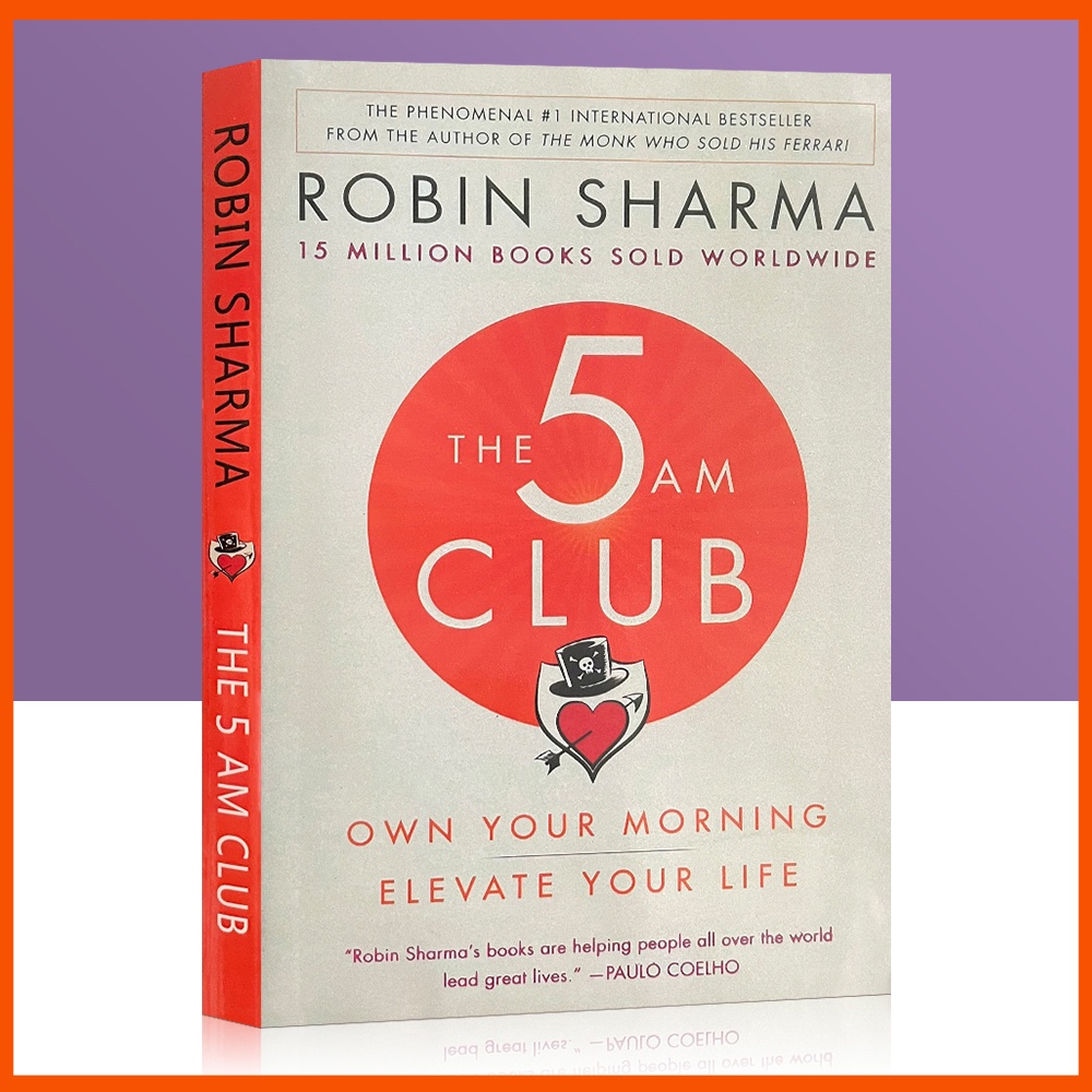 The 5AM Club: Own Your Morning Elevate Your Life โดย Robin Sharma (ปกหลังกระดาษ)