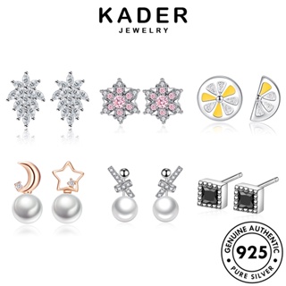 Kader ต่างหูสตั๊ด เงิน 925 ประดับมุก โมอิส เครื่องประดับ สําหรับผู้หญิง M024