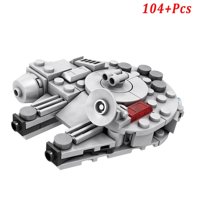 ชุดโมเดลตัวต่อเรือพิฆาตอสูร Star Plan Millennium Falcon 75192 104 ชิ้น