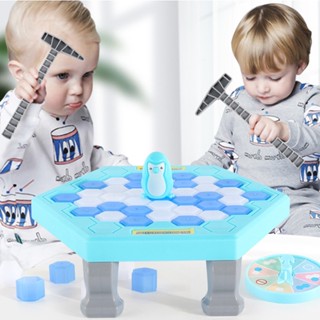 DayToy Funny Penguin Trap Interactive แม่และเด็กตารางความบันเทิงในร่มเกมกระดาน Ice Breaking ของเล่นเด็กคริสต์มาสของขวัญ