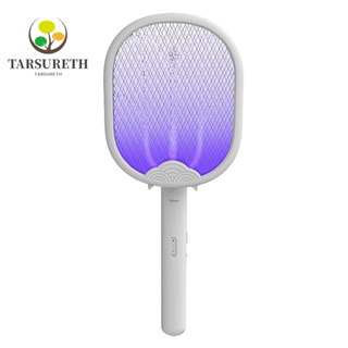 TARSURETH Mosquito Killer Lamp Portable USB Rechargeable Electric Racket Trap Fly Swatter