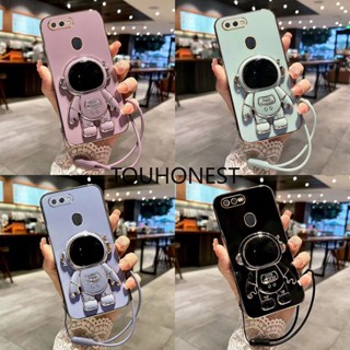 เคส Realme C1 เคส Realme C2 เคส Realme C11 Case Realme C20 Case Realme C12 Case Realme C15 Case Realme C55 Case Realme C25 C25S Case Realme Narzo 20 Narzo 30A Case Fashion Silicone Cute Cool Anime Astronaut Stand Phone Case With Rope TG โทรศัพท์มือถือ