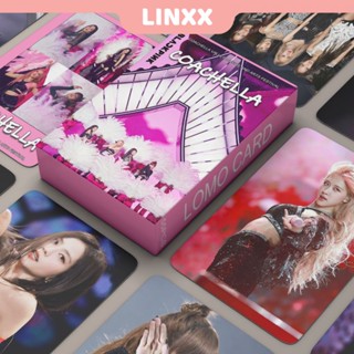 Linxx โปสการ์ดอัลบั้มเพลง BlackPink Coachella Valley Lomo Card Kpop 55 ชิ้น