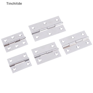 [Tinchitde] บานพับประตู สเตนเลส ปิดเองอัตโนมัติ ทนทาน 2 ชิ้น [Preferred]