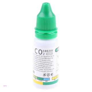 Aoto น้ํายาบ่งชี้ CO2 0.5 ออนซ์ PH สําหรับตู้ปลา ใช้งานง่าย พร้อมตัวบ่งชี้ CO2