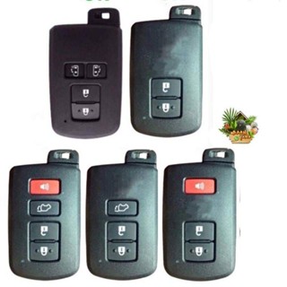 เคสกุญแจซิลิโคน ❤เคสกุญแจพร้อมพวงกุญแจ Toyota  คาร์บอนเคฟล่า TOYOTA  Seinta รุ่น V ใส่ได้ทั้งรุ่นแรกปี 17 และ Sienta