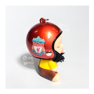 ปลอกหุ้มกุญแจ ตุ๊กตาแต่งรถ พวงกุญแจรถ ลายทีมฟุตบอล LIVERPOOL | MANCHESTER