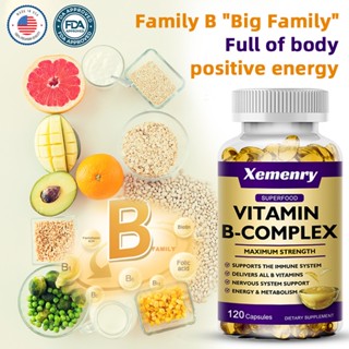 B-Complex Capsules ที่มีกรดโฟลิกและไบโอติน