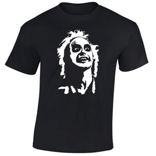 ขายดี เสื้อยืดผ้าฝ้าย 100% พิมพ์ลาย Beetlejuice Facess ระบายอากาศ ใส่สบาย สําหรับผู้ชาย 867731